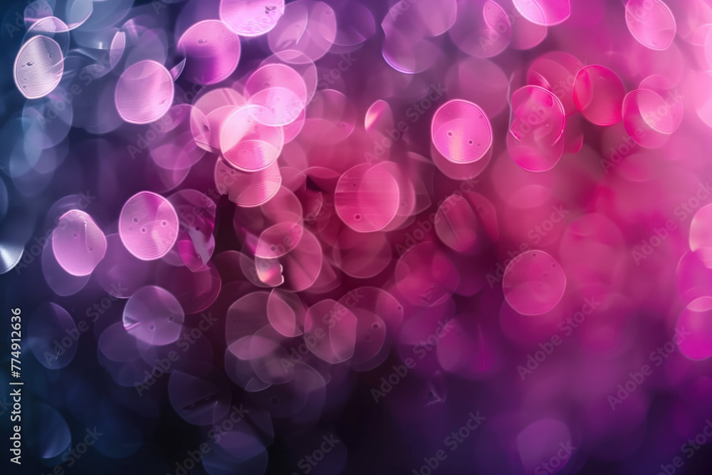 Poster abstract colorful background with lights and bokeh. background image. created with generative ai tec