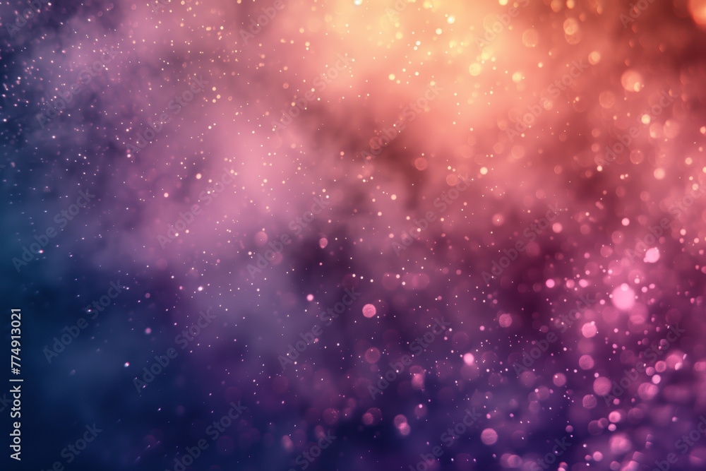 Poster abstract colorful background with lights and bokeh. background image. created with generative ai tec