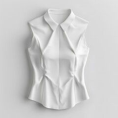 3D Sleeveless blouse Mock-up