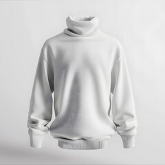 3D Turtleneck sweater mock up