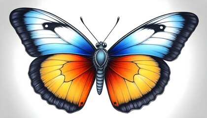 A colorful butterfly  (26)