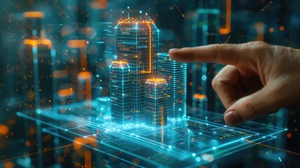 Hand gesturing to a contemporary digital virtual reality advertisement