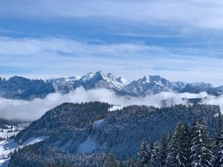 Obraz premium Berge im Winter