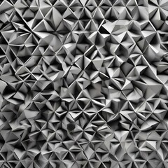 An abstract pattern of geometric shapes in monochrome colors3