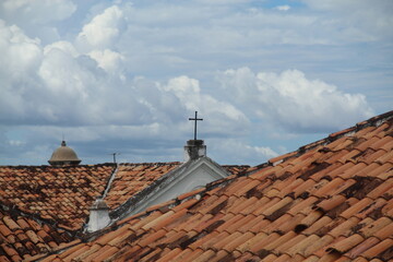 detaçhes da fortaleza de são jose de macapa, no amapa 