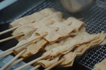 Fish cake skewers, Korea’s representative winter street food