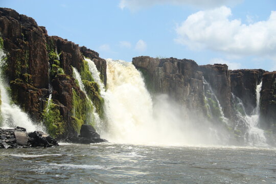 cachoeira de santo antionio, em laranjal do jari, amapa 