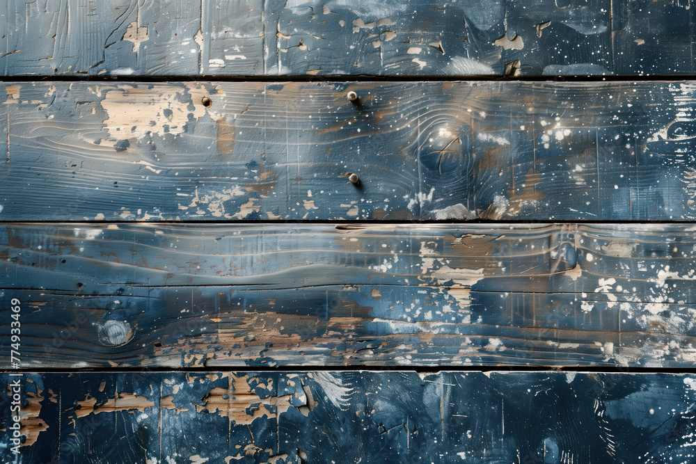 Poster old wooden background. created with generative ai technology.
