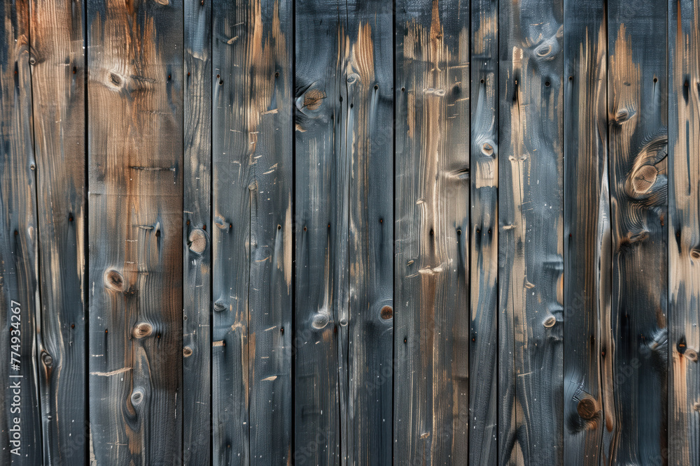 Poster old wooden background. created with generative ai technology.