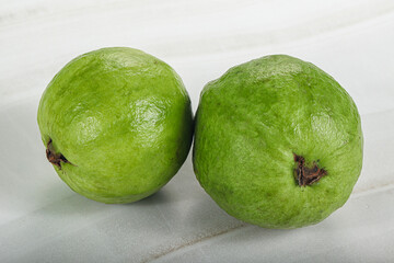 Fresh ripe green Guava fruit