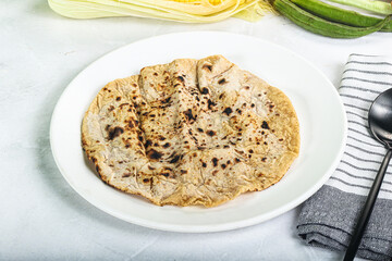 Indian traditional homemade bread - Roti