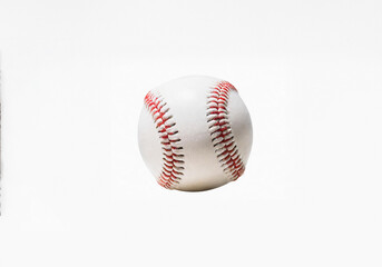 Baseball isolated on white with clipping path 