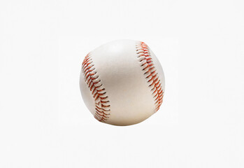 Baseball isolated on white with clipping path 