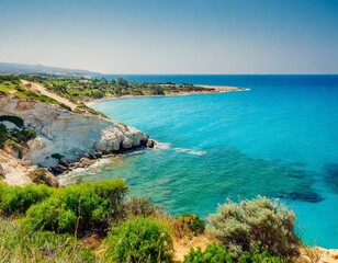 Fototapeta na wymiar Cyprus island - best beaches