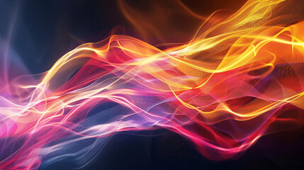 Vibrant abstract design with dynamic shapes, injecting energy into presentations. - obrazy, fototapety, plakaty