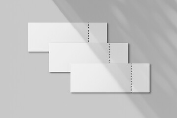 Event Ticket JPG With Shadows