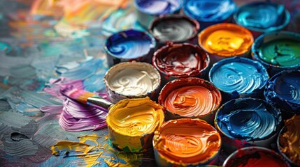 Within the vibrant palette of oil paints, the canvas becomes a canvas of opportunity, each stroke shaping the future of business success.