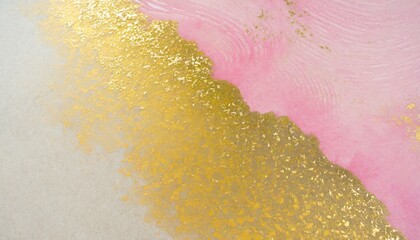 Fototapeta premium Watercolor texture art inspired by a beautiful and gentle spring.