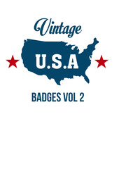 vintage usa badges vol 2 