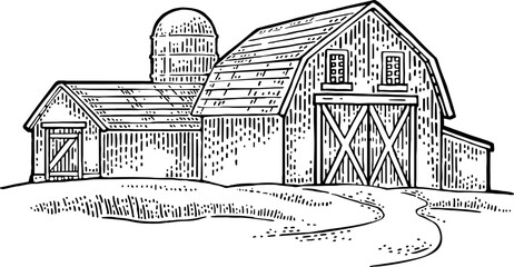 farm house sketch © biot