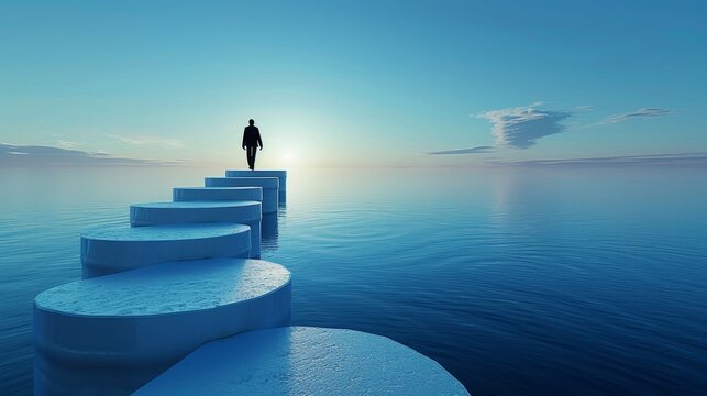 A surreal perspective on management as a journey of adaptation