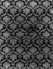 Vintage wallpaper texture with a transparent background