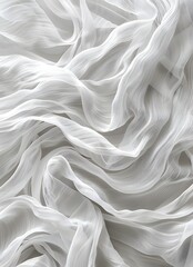 white silk background wrinkled