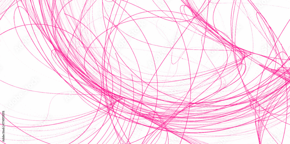 Poster abstract line vector on white background for decoration. acrylic abstract lines with wave swirl curv