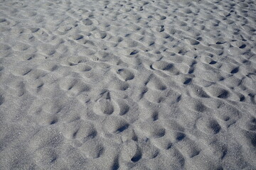 Black sand patterns, Diamond Beach, South Iceland