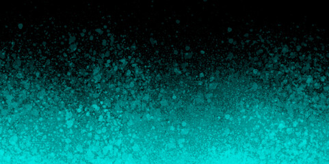 Light Blue, neon blue vector background with bubbles blue paint splash or blotch background with fringe grunge wash and bloom design on dark background