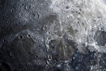 Moon surface pattern for background - obrazy, fototapety, plakaty