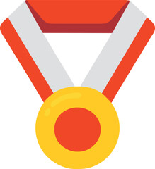 medals, icon colored shapes