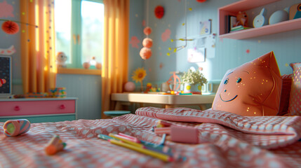 pastel children's room