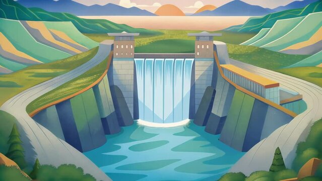 In order to protect the surrounding environment an EIA spet evaluates the potential impact of a proposed hydroelectric dam on nearby water