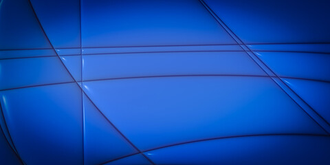 Blue cyber party abstract background,  vibrant presentation cover, elegant wallpaper, 3D rendering, 3D illustration
