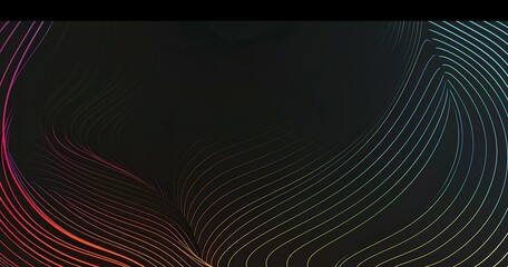 a background for a phone screen. The back is black, with subtle lines in not too bright colours
