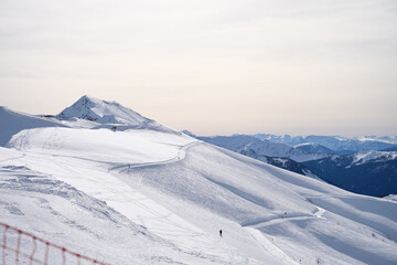 Alpine Serenity: Ski Slopes and Peaks - 775000808