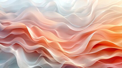 Unobtrusive header with colorful modern soft swirl waves background illustration