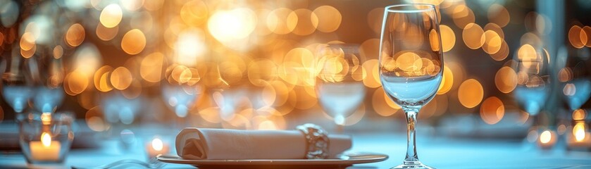 Elegant Corporate Gala Dinner Set in a Grand Ballroom