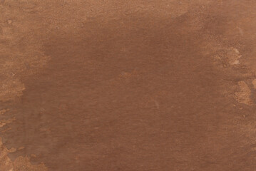 brown painted watercolor background texture - 775008271