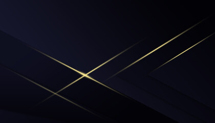 abstract luxury golden black background with dark and light lines. premium geometric pattern.