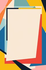 Minimalist invitation template