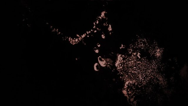 Film Grain Effect with Light Burns filmed. With noise and scratches textures film burn overlays element. Video effect