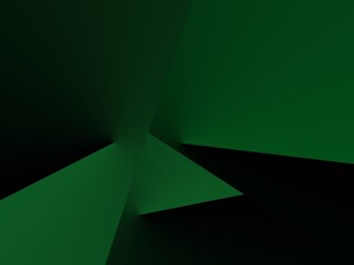 4K Dark green gradient background, black backdrop, Wallpaper. Geometric background, Wallpaper background. Gaming Wallpaper