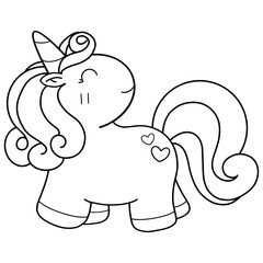 Unicorn coloring 