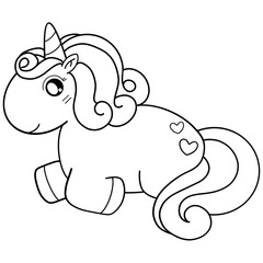 Unicorn coloring 