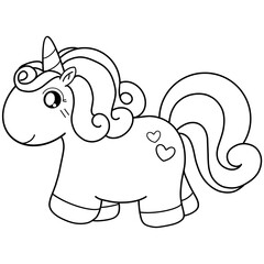 Unicorn coloring 