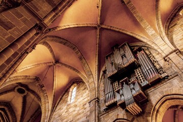 Interior of the Bamberger Dom in German