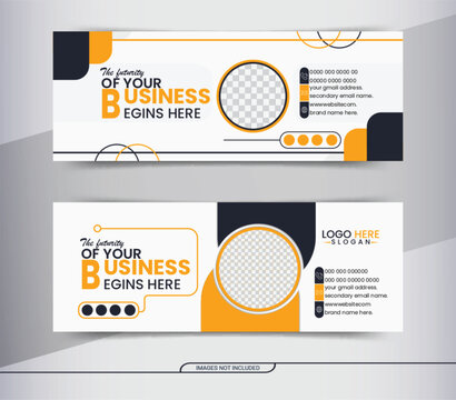  	
Business agency facebook cover page template