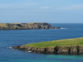 Beautiful landscape in Shetland, Lerwick, Scotland